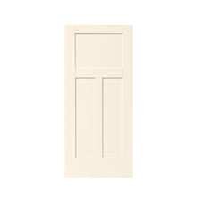 Load image into Gallery viewer, Stained Composite MDF 3 Panel Interior Door Slab For Pocket Door