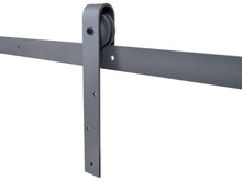 Load image into Gallery viewer, 800LB Sliding Barn Door Steel Roller Black
