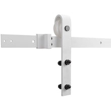 Load image into Gallery viewer, Classic Bent Strap Sliding Barn Door Track and Hardware