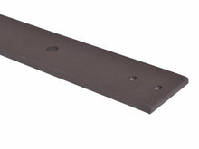 Load image into Gallery viewer, 96 in. (8 ft.) Matte Black Rustic Steel Sliding Barn Door Track