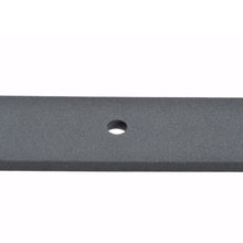 Load image into Gallery viewer, 96 in. (8 ft.) Matte Black Rustic Steel Sliding Barn Door Track