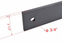 Load image into Gallery viewer, 800LB 8FT Black Steel Sliding  Barn Door Rail/Track