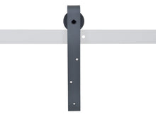 Load image into Gallery viewer, 800LB Sliding Barn Door Steel Roller Black