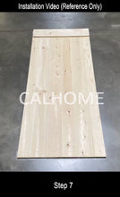 Load image into Gallery viewer, K Bar Pre-assembled Thermally Modified Wood Barn Door w/ Hardwar Kit