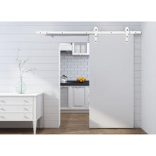 Load image into Gallery viewer, Classic Bent Strap Sliding Barn Door Track and Hardware