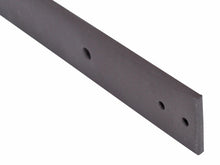 Load image into Gallery viewer, 96 in. (8 ft.) Matte Black Rustic Steel Sliding Barn Door Track