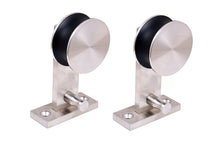 Load image into Gallery viewer, 60 in. Stainless Steel Sliding Door Hardware Set