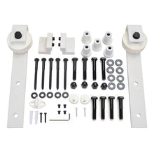 Load image into Gallery viewer, Classic Bent Strap Sliding Barn Door Track and Hardware