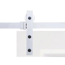 Load image into Gallery viewer, Classic Bent Strap Sliding Barn Door Track and Hardware