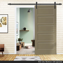 Load image into Gallery viewer, Composite MDF 5 Panel Interior Barn Door Slab