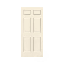 Load image into Gallery viewer, Stained Composite MDF 6 Panel Interior Barn Door Slab