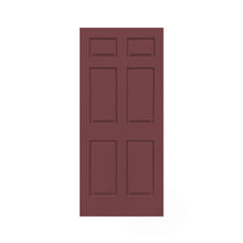 Load image into Gallery viewer, Painted Finished Composite MDF 6 Panel Interior Door Slab For Pocket Door