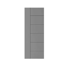 Load image into Gallery viewer, Metropolitan Series Stained Composite MDF Paneled Interior Door Slab For Pocket Door