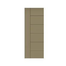 Load image into Gallery viewer, Metropolitan Series Stained Composite MDF Paneled Interior Door Slab For Pocket Door
