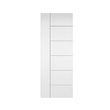 Load image into Gallery viewer, Metropolitan Series Stained Composite MDF Paneled Interior Door Slab For Pocket Door