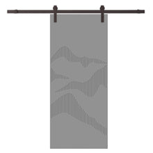 Load image into Gallery viewer, Composite MDF Sliding Barn Door with Hardware Kit