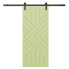 Load image into Gallery viewer, Composite MDF Sliding Barn Door with Hardware Kit