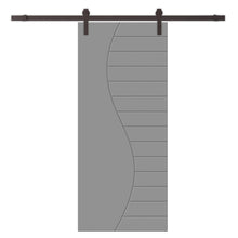 Load image into Gallery viewer, Composite MDF Sliding Barn Door with Hardware Kit