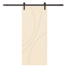 Load image into Gallery viewer, Composite MDF Sliding Barn Door with Hardware Kit