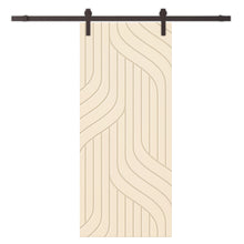 Load image into Gallery viewer, Composite MDF Sliding Barn Door with Hardware Kit