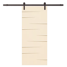 Load image into Gallery viewer, Composite MDF Sliding Barn Door with Hardware Kit