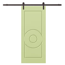 Load image into Gallery viewer, Ball Pattern Composite MDF Sliding Barn Door with Hardware Kit