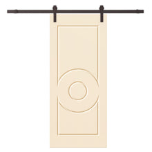 Load image into Gallery viewer, Ball Pattern Composite MDF Sliding Barn Door with Hardware Kit