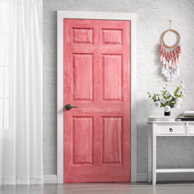Load image into Gallery viewer, Vintage Stained Composite MDF 6-Panel Interior Door Slab