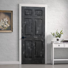 Load image into Gallery viewer, Vintage Stained Composite MDF 6-Panel Interior Door Slab
