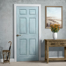 Load image into Gallery viewer, Vintage Stained Composite MDF 6-Panel Interior Door Slab