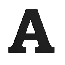Load image into Gallery viewer, Wood Block Letter Unfinished MDF Monogram Initial Alphabet Large Wall English Letters for Home Bedroom Office Wedding Party DIY Decor Ready to Paint or Stain