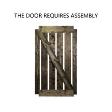 Load image into Gallery viewer, Z Bar Series Solid Pine Wood Interior Double Sliding Barn Door With Hardware Kit