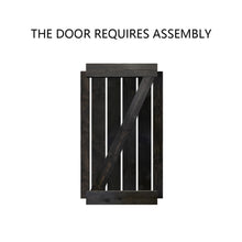 Load image into Gallery viewer, Z Bar Series Solid Pine Wood Interior Double Sliding Barn Door With Hardware Kit