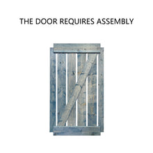 Load image into Gallery viewer, Z Bar Series Solid Pine Wood Interior Double Sliding Barn Door With Hardware Kit