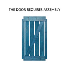 Load image into Gallery viewer, Z Bar Series Solid Pine Wood Interior Double Sliding Barn Door With Hardware Kit