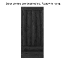 Load image into Gallery viewer, Japanese Series Pre Assemble Stained Wood Interior Sliding Barn Door with Hardware Kit