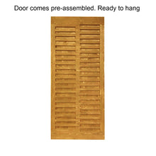 Load image into Gallery viewer, Japanese Series Pre Assemble Stained Wood Interior Sliding Barn Door with Hardware Kit