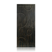 Load image into Gallery viewer, Bubble Pattern Hollow Core Solid Wood Door Slab for Pocket Door