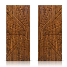Load image into Gallery viewer, Paneled Hollow Core Solid Wood Double Closet Sliding Door Slabs
