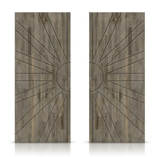 Load image into Gallery viewer, Paneled Hollow Core Solid Wood Double Closet Sliding Door Slabs