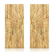 Load image into Gallery viewer, Paneled Hollow Core Solid Wood Double Closet Sliding Door Slabs