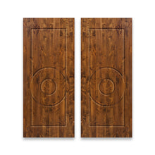 Load image into Gallery viewer, Paneled Hollow Core Solid Wood Double Closet Sliding Door Slabs