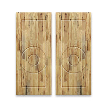 Load image into Gallery viewer, Paneled Hollow Core Solid Wood Double Closet Sliding Door Slabs