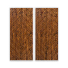 Load image into Gallery viewer, Paneled Hollow Core Solid Wood Double Closet Sliding Door Slabs