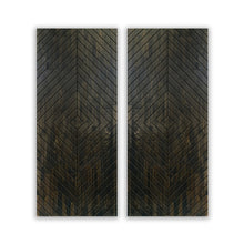 Load image into Gallery viewer, Paneled Hollow Core Solid Wood Double Closet Sliding Door Slabs