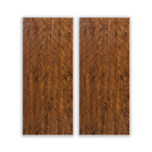 Load image into Gallery viewer, Paneled Hollow Core Solid Wood Double Closet Sliding Door Slabs