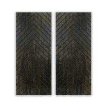 Load image into Gallery viewer, Paneled Hollow Core Solid Wood Double Closet Sliding Door Slabs