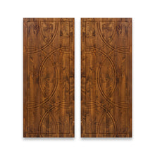 Load image into Gallery viewer, Paneled Hollow Core Solid Wood Double Closet Sliding Door Slabs