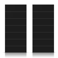 Load image into Gallery viewer, Paneled Hollow Core MDF Double Closet Sliding Door Slabs