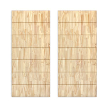 Load image into Gallery viewer, Paneled Hollow Core Solid Wood Double Closet Sliding Door Slabs